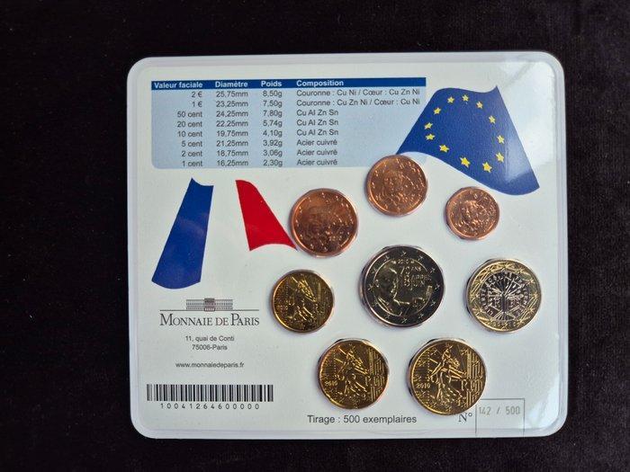 Frankrijk. Mini Set Mini Set 2010 (Zwart) - Charles de, Postzegels en Munten, Munten | Europa | Euromunten