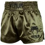 Venum Kickboks Broekjes Classic Muay Thai Shorts Khaki, Nieuw, Maat 46 (S) of kleiner, Venum, Vechtsport
