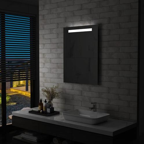 vidaXL Badkamerspiegel LED 60x80 cm, Huis en Inrichting, Woonaccessoires | Spiegels, Nieuw, Verzenden
