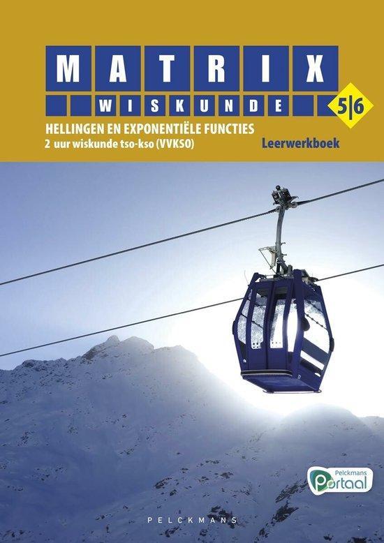 Hellingen en exponentiële functies 2 uur wiskunde / Matrix, Boeken, Schoolboeken, Gelezen, Verzenden