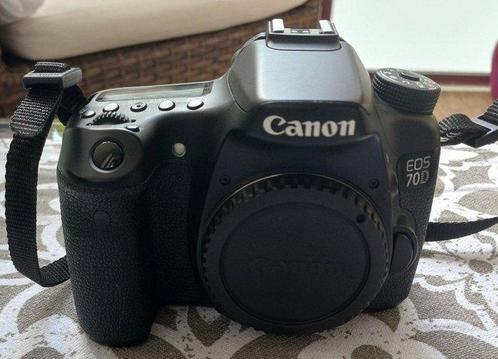 Canon 70D + 50mm/17-70mm/75-300mm + Rig + Acc Appareil photo, Audio, Tv en Foto, Fotocamera's Digitaal