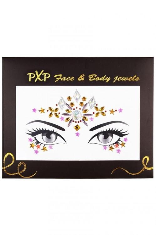 PXP Gezicht Sticker Face Jewels Princess Star, Hobby & Loisirs créatifs, Articles de fête, Envoi