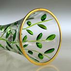 Secoloventesimo - Vaas - Groene bladeren vaas - 24 kt goud -, Antiek en Kunst