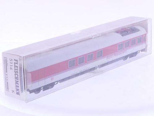 Schaal H0 Fleischmann 5114 restauratierijtuig van de DB #..., Hobby & Loisirs créatifs, Trains miniatures | HO, Enlèvement ou Envoi