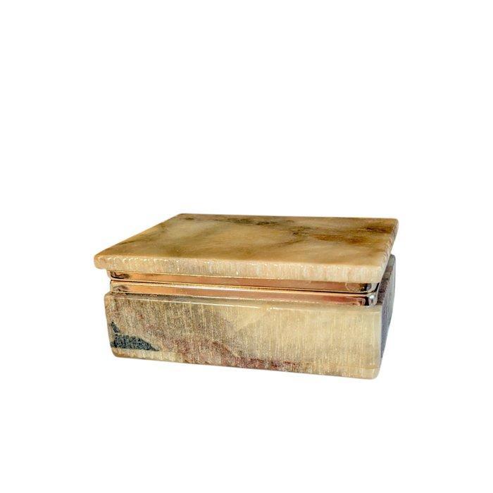 Sieradendoos - albast, Antiek en Kunst, Curiosa en Brocante