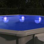 vidaXL Zwembadlamp dompelbaar drijvend LED met, Nieuw, Verzenden