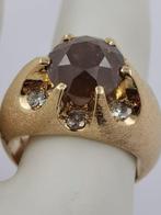 Ring Geel goud, Roségoud Diamant  (Natuurlijk) - Diamant