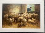 Cornelis Verschuur Cor Bouters (1888-1966) - Schapen stal
