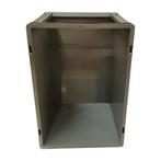 Kunststof bak met handgreep en grijpopening 600x400x320 mm, Ophalen of Verzenden