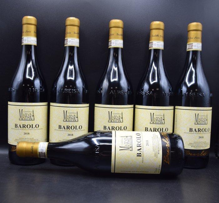 2018 Cantina Massara, Burlotto Giancarlo - Barolo DOCG - 6, Verzamelen, Wijnen