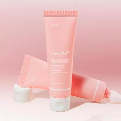 Medicube PDRN Pink Hyaluronic Moisturizing Cream (Dagcreme), Handtassen en Accessoires, Uiterlijk | Gezichtsverzorging, Nieuw