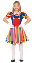 Clown Kostuum Kind, Kinderen en Baby's, Carnavalskleding en Verkleedspullen, Nieuw, Verzenden