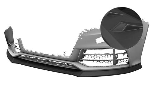 Cupspoilerlip met ABE voor Audi RS5 (8T) CSL837-L, Auto-onderdelen, Carrosserie, Nieuw, Verzenden