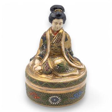 Boîte à bijoux - Mariée en shiromuku () Antique