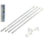 RGB LED STRIP - plug & play 4x 40cm, Doe-het-zelf en Bouw, Verzenden, Nieuw, Kabel of Snoer