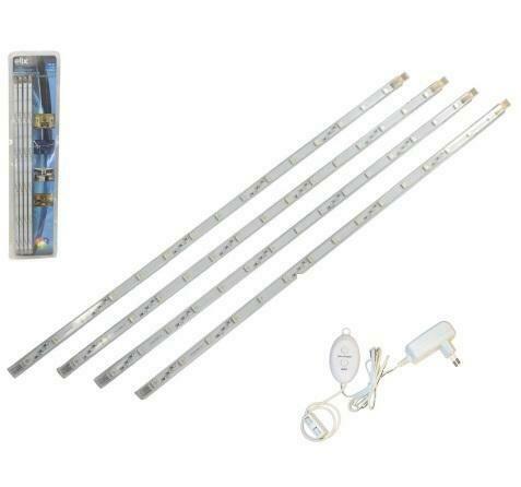 RGB LED STRIP - plug & play 4x 40cm, Doe-het-zelf en Bouw, Elektriciteit en Kabels, Kabel of Snoer, Verzenden