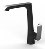 Sanifun keukenmengkraan Gunnar zwart chroom, Doe-het-zelf en Bouw, Sanitair, Nieuw, Kraan
