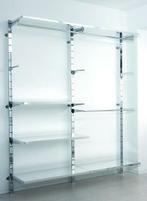 *TIP*  Wandstaander van verchroomd staal 240 cm hoog, Ophalen of Verzenden