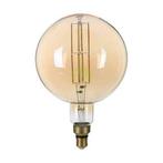 LED Filament lamp 8W XXL Globe E27 Goud Glas Dimbaar Extra, Huis en Inrichting, Verzenden, Nieuw, E27 (groot)