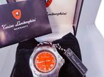 Veiling - Tonino Lamborghini | Zwitsers Uurwerk Orange Dial, Handtassen en Accessoires, Horloges | Heren, Nieuw