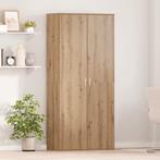vidaXL Hoogkast Artisan Eiken 80x39x178 cm Engineered Hout, Huis en Inrichting, Kasten | Schoenenkasten, Verzenden, Nieuw