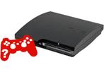 PlayStation 3 Slim 750GB-Zwart Incl. Merkloos Controller, Ophalen of Verzenden, Nieuw