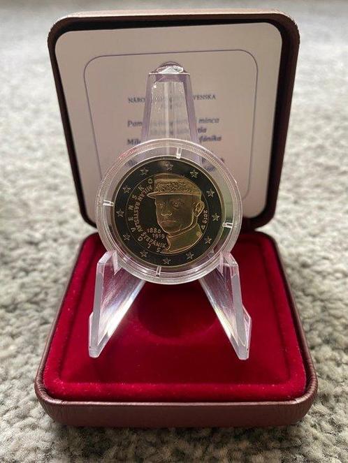 Slovaquie. 2 Euro 2019 Milan Rastislav Štefánik (2 coins), Postzegels en Munten, Munten | Europa | Euromunten