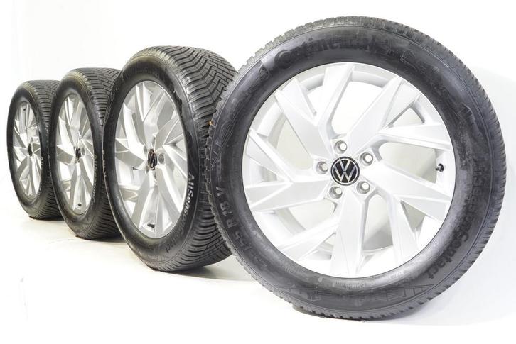 VW Tiguan 5N 18 inch Frankfurt velgen + All-Seasonbanden Con, Auto-onderdelen, Banden en Velgen, Ophalen of Verzenden