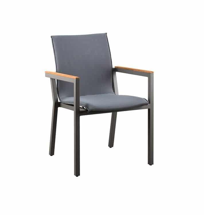 Suns Felice eetstoel antraciet SALE |, Tuin en Terras, Tuinsets en Loungesets