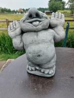 Beeld, garden statue of a troll mythical creature - 25 cm -