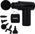 2dekans | Niceey Massage Gun Mini - Krachtig - Draadloos - 5, Ophalen of Verzenden, Nieuw