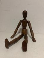 Beeld, Tekenpop - 30 cm - Hout, Antiek en Kunst