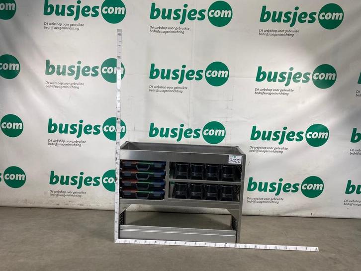 Aluca aluminium bedrijfswageninrichting gebruikt (nr 2422), Auto-onderdelen, Overige Auto-onderdelen, Gebruikt, Verzenden