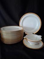 Limoges - Alfred Lanternier - Eetservies voor 12 (15) -, Antiek en Kunst