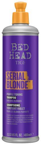 TIGI Bed Head Serial Blonde Purple Toning Shampoo 400ml, Bijoux, Sacs & Beauté, Beauté | Soins des cheveux, Verzenden