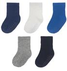 HEMA Baby Sokken Met Katoen - 5 Paar Blauw