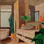 Betty Rullo (1955) - Bath room, Antiek en Kunst