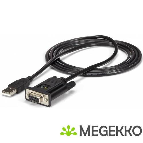 StarTech.com 1-poort USB naar Nulmodem RS232 DB9 Serile DCE, Computers en Software, Overige Computers en Software, Nieuw, Verzenden