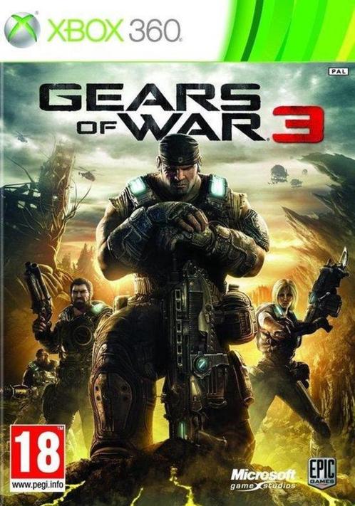 Gears of War 3 (Xbox 360 Games), Consoles de jeu & Jeux vidéo, Jeux | Xbox 360, Enlèvement ou Envoi