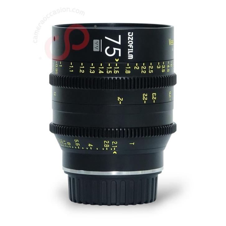 DZOFilm 75mm 2.1 Canon EF mount nr. 1007, Audio, Tv en Foto, Foto | Lenzen en Objectieven, Overige typen, Zo goed als nieuw, Ophalen of Verzenden