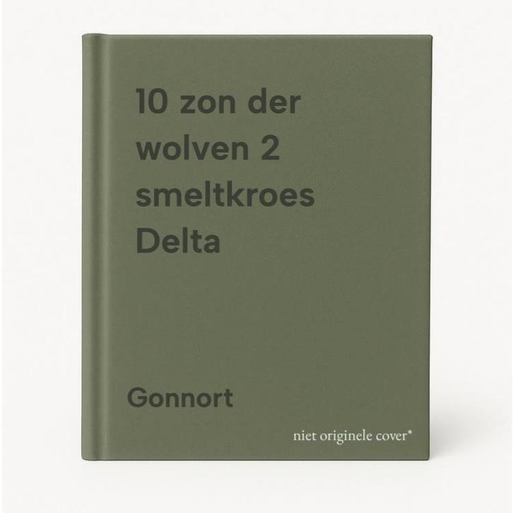 10 zon der wolven 2 smeltkroes Delta 9789051650549 Gonnort, Livres, Livres Autre, Envoi