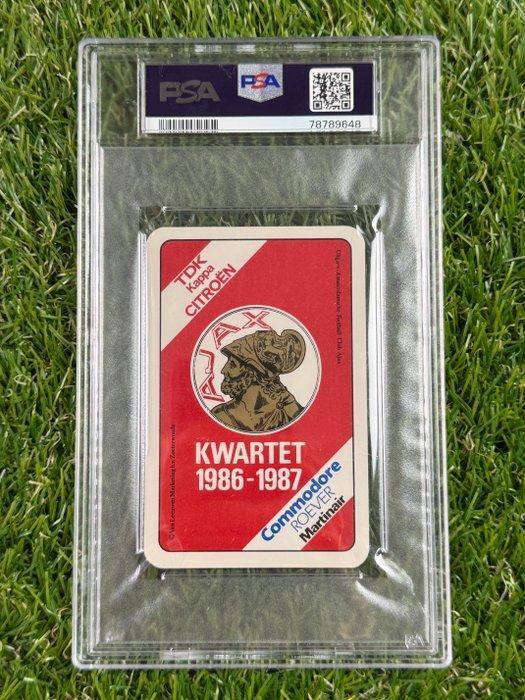 1986/87 FC Ajax Cartamundi Kwartet-Uitblinkers Marco van, Verzamelen, Stickers