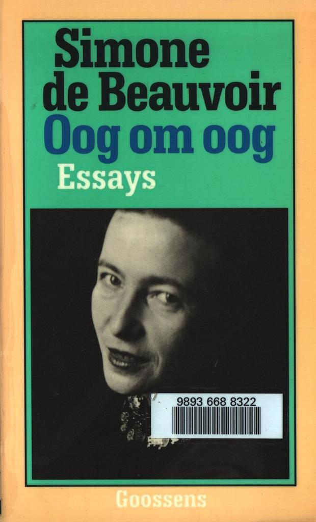 OOG OM OOG 9789065513083 Simone de Beauvoir, Boeken, Filosofie, Gelezen, Verzenden