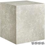 tectake Salontafel Lasley, draagkracht 45 kg - Travertijnloo, Huis en Inrichting, Tafels | Salontafels, Verzenden, Nieuw