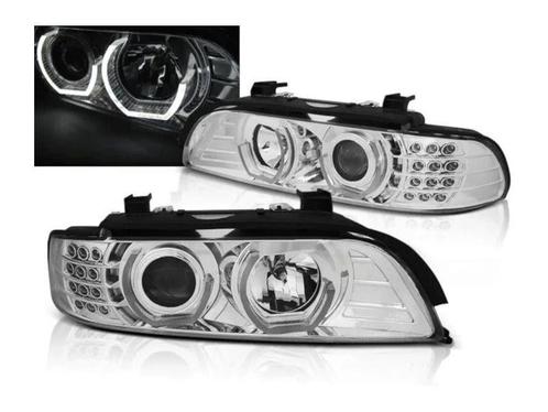 3D Angel Eyes koplampen Chrome geschikt voor BMW E39, Autos : Pièces & Accessoires, Éclairage, Envoi