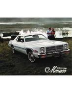 1978 DODGE MONACO BROCHURE ENGELS, Ophalen of Verzenden