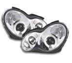 Phares Pour Mercedes Classe C W203 00-07 Angel Eyes Ccfl Fon, Auto-onderdelen, Verzenden, Nieuw