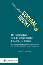 Monografieen sociaal recht 80 -   De continuïteit van de, Livres, Verzenden
