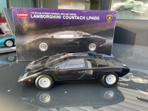 Kyosho 1:18 - Modelauto - Lamborghini Countach LP400, Hobby en Vrije tijd, Modelauto's | 1:5 tot 1:12