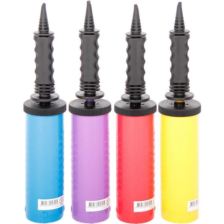 Ballonnenpomp Double Action 30cm, Hobby en Vrije tijd, Feestartikelen, Nieuw, Verzenden